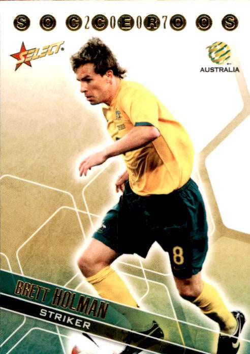 Brett Holman, #SR11, Socceroos, 2007 Select A-League Soccer