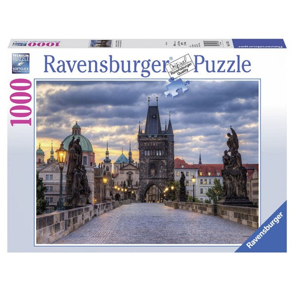 Ravensburger - Prague, Charles Bridge - 1000 Piece Jigsaw Puzzle