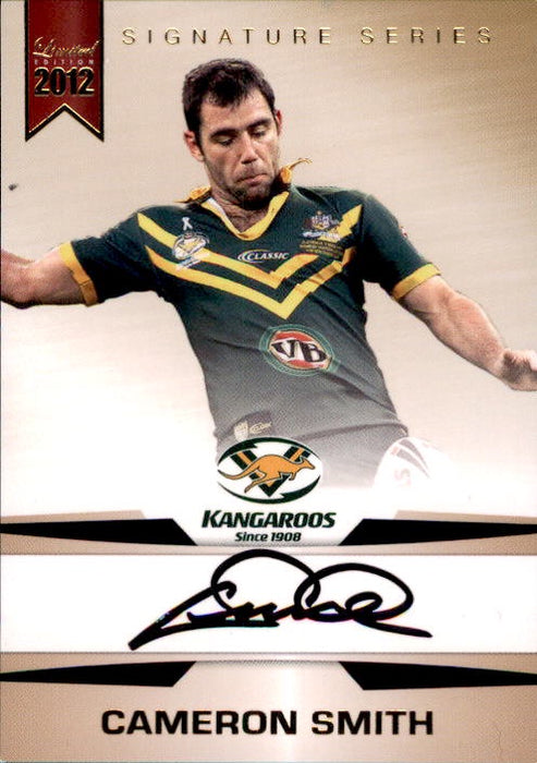 Cameron Smith, Australian Team, Signature Series, 2012 ESP Limited NRL