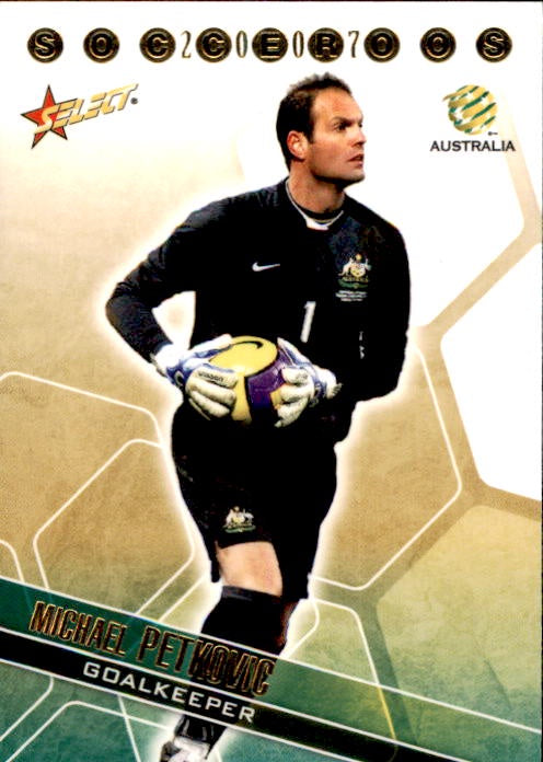Michael Petkovic, #SR17, Socceroos, 2007 Select A-League Soccer