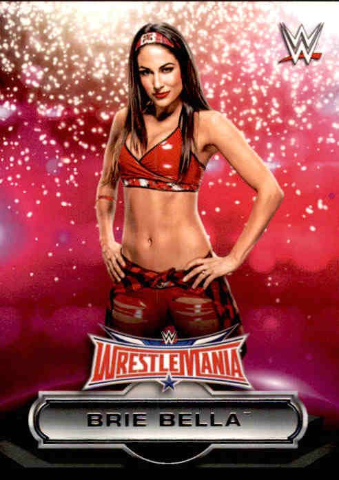 Brie Bella, Wrestle Mania, 2006 Topps WWE Wrestling