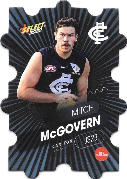 JS23 Mitch McGovern, Jigsaw, 2020 Select AFL Footy Stars