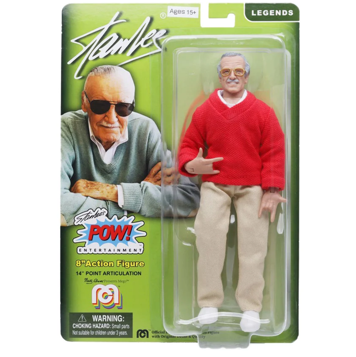 Stan Lee, 8" Action Figure, MEGO Legends