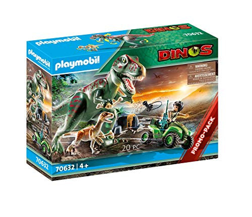 Playmobil 70632 Dinos Explorer Quad with T-Rex