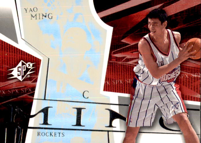 Yao Ming, 2003-04 UD SPx Basketball NBA