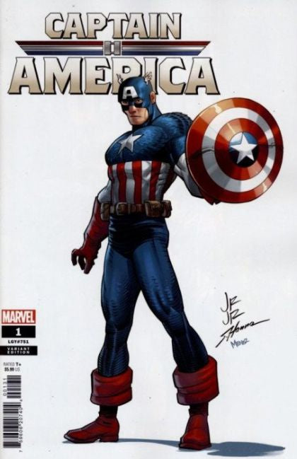 Captain America, Vol. 11, #1 Romita Jr Variant Comic