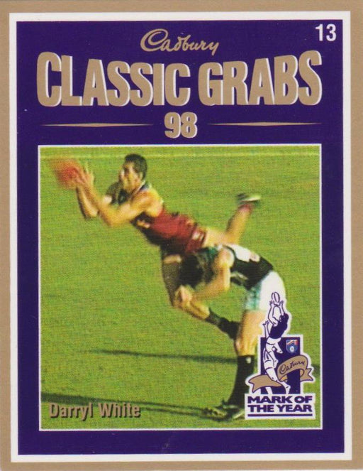 Darryl White, Cadbury Classic Grabs, 1999 Select AFL