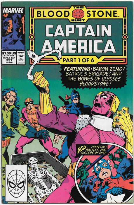 Captain America #357 Comic