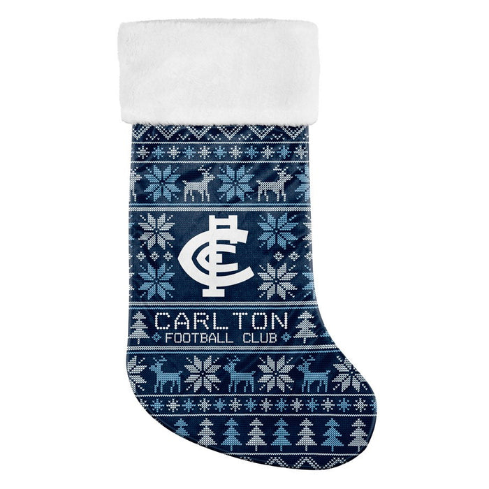 Carlton Blues Christmas Stocking
