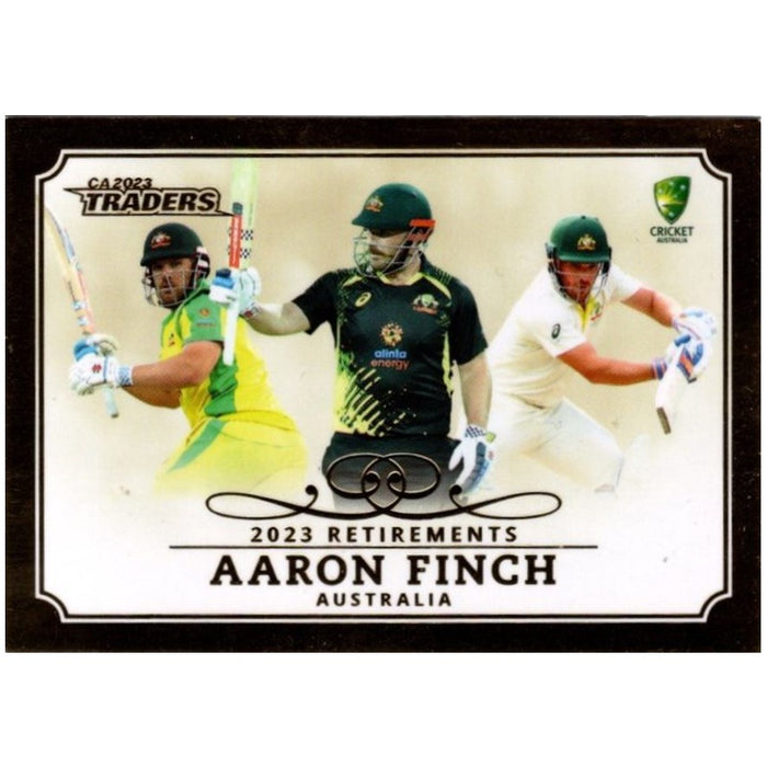 Aaron Finch, Retirements Case Card, 2023-24 TLA Traders Cricket