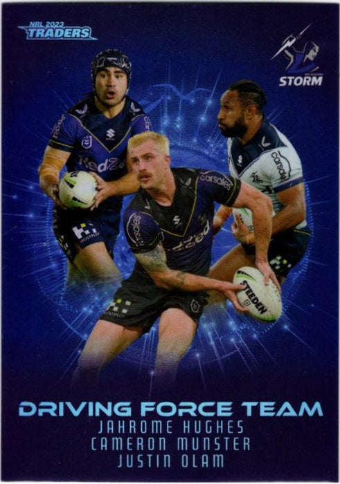 Melbourne Storm, Driving Force Team Case Card, 2023 TLA Traders NRL, #12