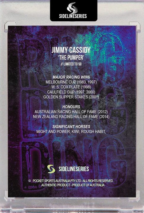 Jimmy Cassidy The Pumper HOLOFOIL, Sideline Series