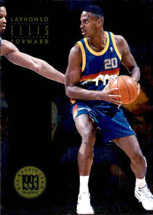 Laphonso Ellis, All-Rookie Team, 1993-94 Skybox Basketball NBA