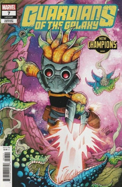 Guardians of the Galaxy, Vol. 7, #7 Ron Lim New Champions Variant  Comic