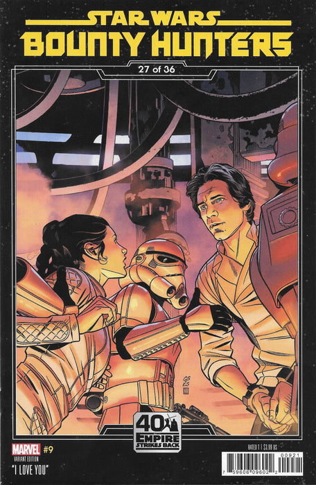 Star Wars Bounty Hunters #9 Comic 40th Anniversary Variant Comic