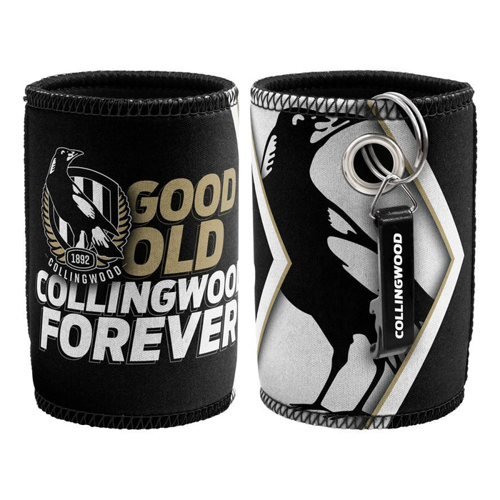 Collingwood Magpies AFL Can Cooler with Opener