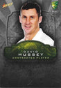 David Hussey, Contracted Player Gold Foil Signature, 2009-10 Select Cricket
