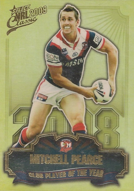 Mitchell Pearce, Club Player of the Year, 2009 Select NRL Classic