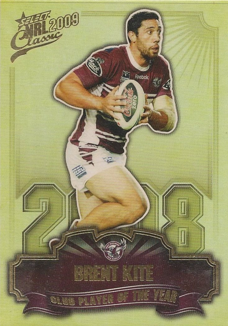 Brent Kite, Club Player of the Year, 2009 Select NRL Classic