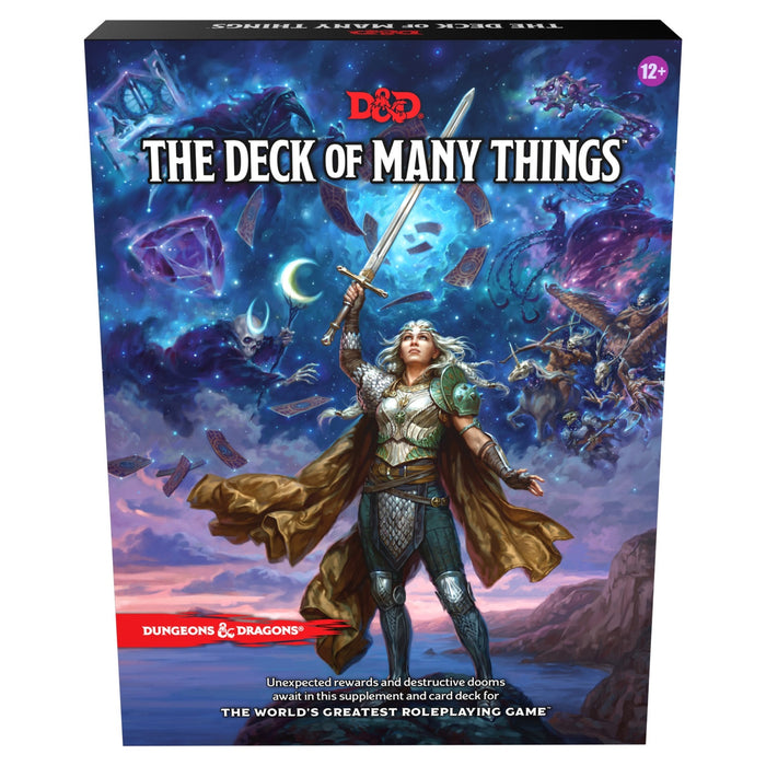D&D Dungeons & Dragons Deck of Many Things Hardcover