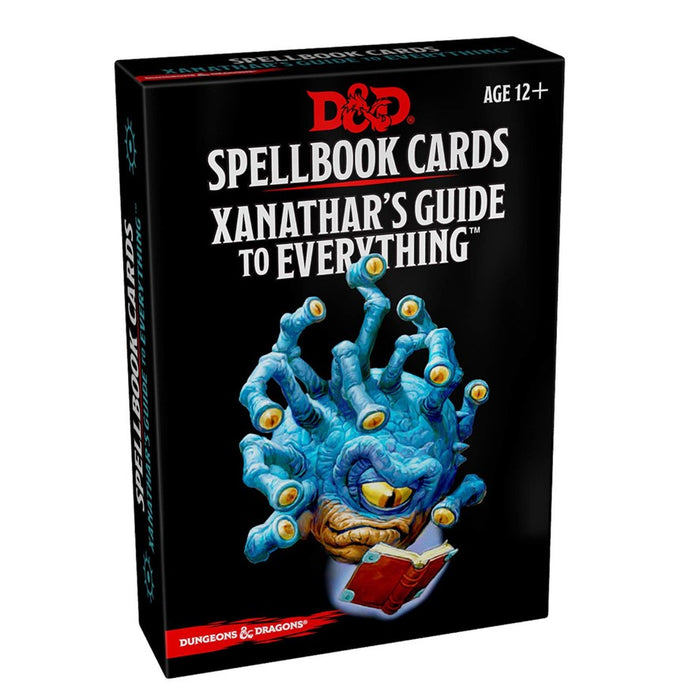 D&D Dungeons & Dragons Spellbook Cards Xanathars Guide to Everything