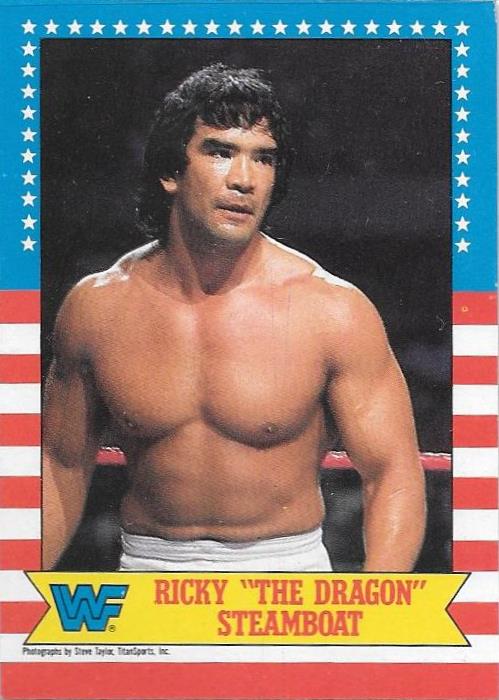 Ricky 'The Dragon' Steamboat, 1987 Topps WWF