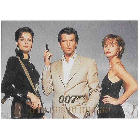 1996 Inkworks, James Bond 007 Promotional Set of 3 cards.