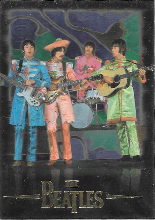1996 Sports Time, The Beatles, Promotional card.