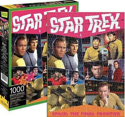 Star Trek Retro 1000 Piece Jigsaw Puzzle by Aquarius