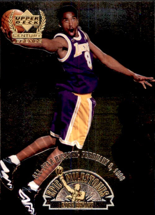 Kobe Bryant, Epic Milestones, 1998-99 UD Century Legends Basketball NBA