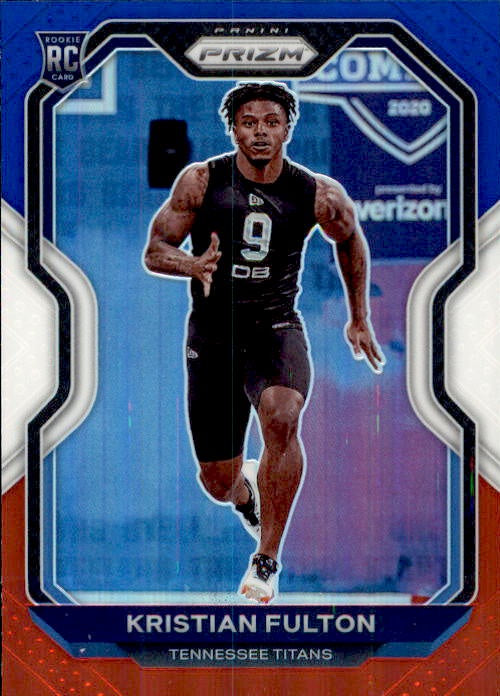 Kristian Fulton, RC, Red White Blue Prizm, 2020 Panini Prizm Football NFL
