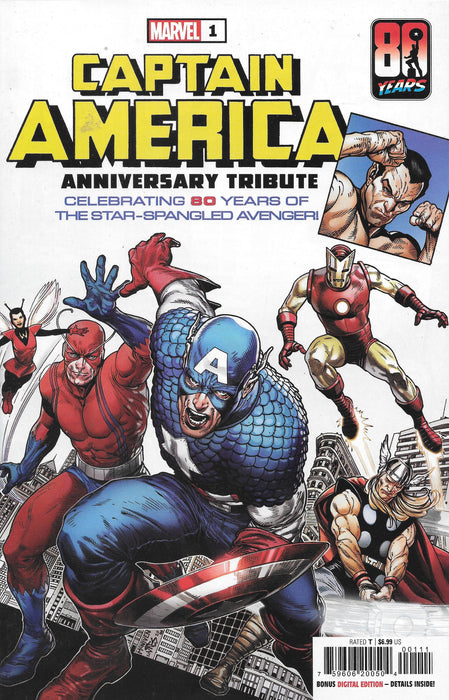 Captain America 80th Anniversary Tribute #1 Comic