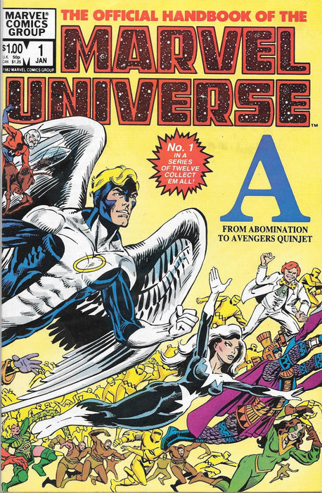 The Official Handbook of the Marvel Universe, #1 Comic