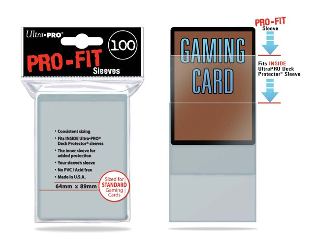 ULTRA PRO Card Sleeves - Pro-Fit Standard