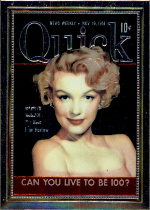 Marilyn Monroe, Cover Girl Chrome 'The Midas Touch', 1994 Sports Time