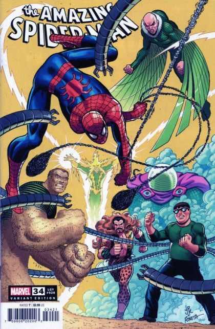 The Amazing Spider-man #34 Romita Jr & Sr Variant Comic