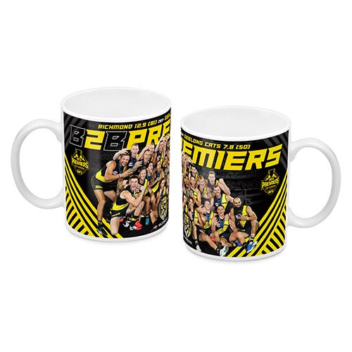 Back to Back, Richmond Tigers 2020 AFL Premiers Team Coffee Mug