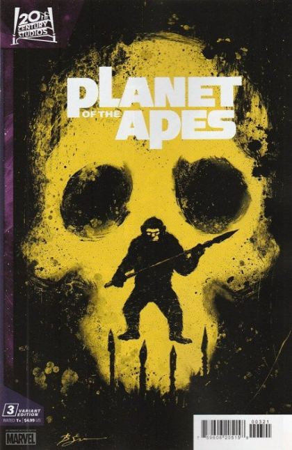 Planet of the Apes, Vol. 2, #3 Hamner Variant Comic