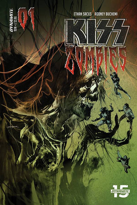 Kiss Zombies #1, Cover B Comic