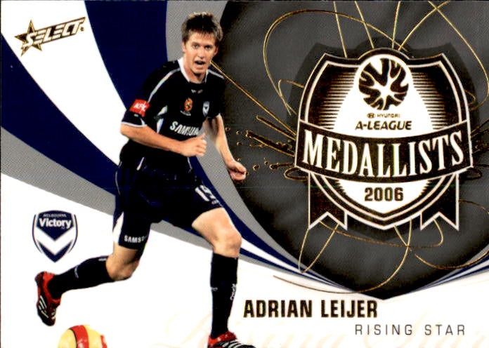 Adrian Leijer, Medallists, 2007 Select A-League Soccer