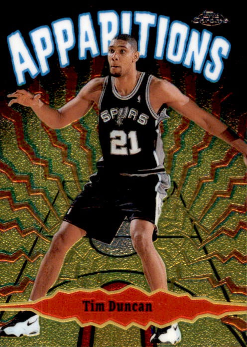 Tim Duncan, Apparitions, 1998-99 Topps Chrome Basketball NBA
