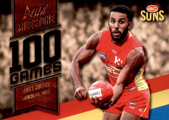 Touk Miller, 100 Games Milestone, 2020 Select AFL Footy Stars