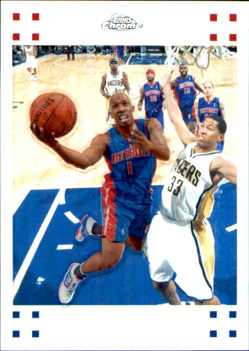 Chauncey Billups, Refractor, 2007-08 Topps Chrome Basketball NBA