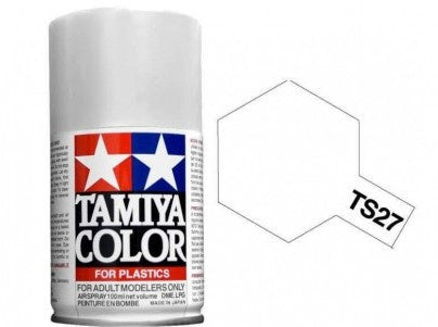 TAMIYA TS-27 MATT WHITE Spray Paint 100ml