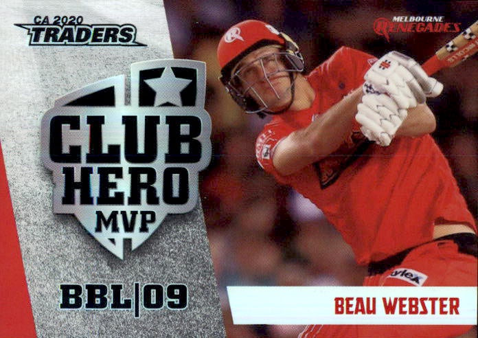 Beau Webster, Club Hero, 2020-21 TLA Cricket Australia and BBL