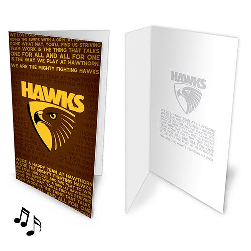 Hawthorn Hawks Musical Gift card