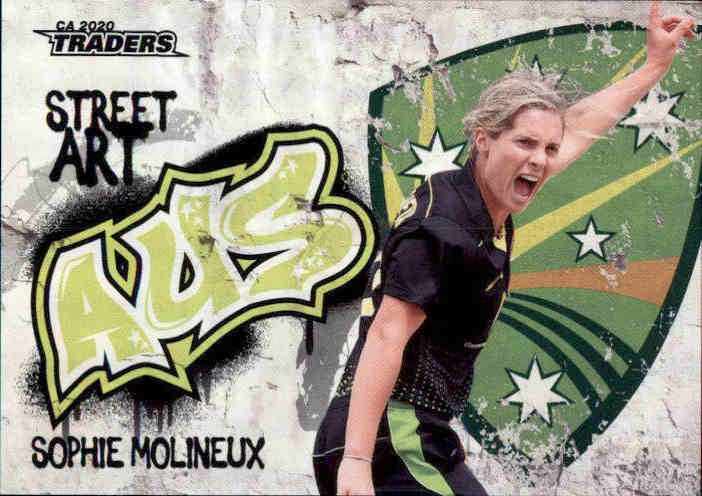 Sophie Molineax, Street Art, 2020-21 TLA Cricket Australia and BBL