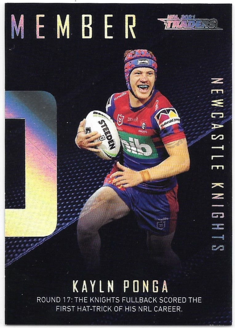 Kayln Ponga, Season to Remember, 2021 TLA Traders NRL