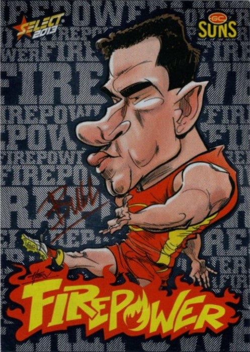 Danny Stanley, Firepower Caricatures, 2013 Select AFL Champions