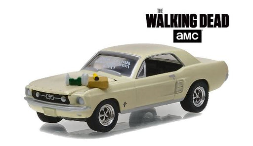 The Walking Dead 1967 Mustang Coupe - Sophia Message, 1:64 Diecast Vehicle